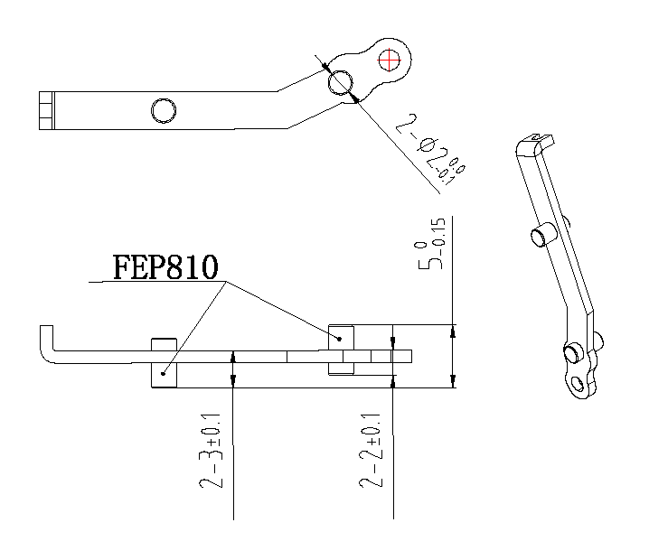 旋鈕|一體化卡塊|旋鈕鋁制|開(kāi)關(guān)|按鍵|PEEK螺絲|PEI螺絲